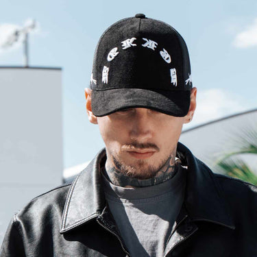 Trucker Hat Black Suede - M.S.W.