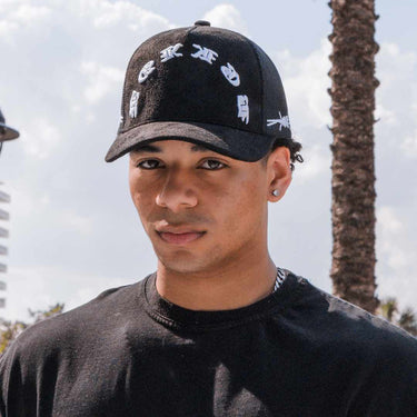 Trucker Hat Black Suede - M.S.W.