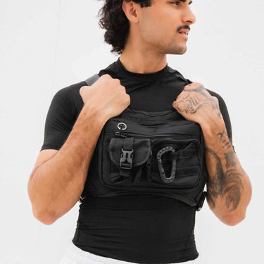 BGK Utility Multi-Pocket Chest Bag – Black