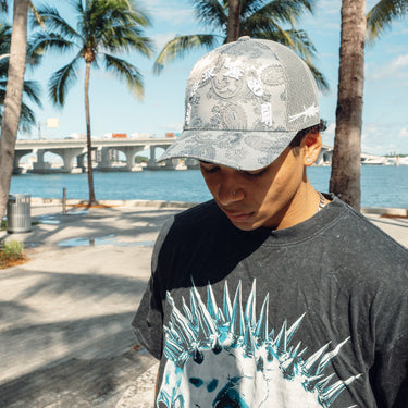 Trucker Hat Grey - RadioActive Murder She Wrote Trucker Hat Grey - Unisex