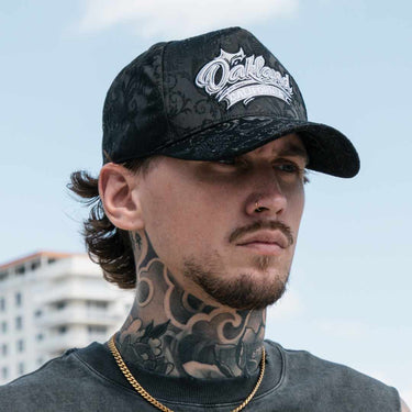 Oakland Cali Royal Skool Snapback - Unisex - Black