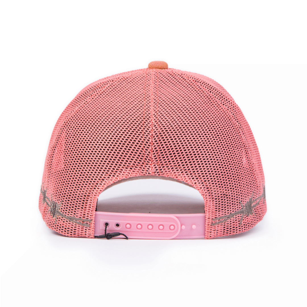 LOVE is RAGE x M.S.W - Iridescent Trucker Hat Peach