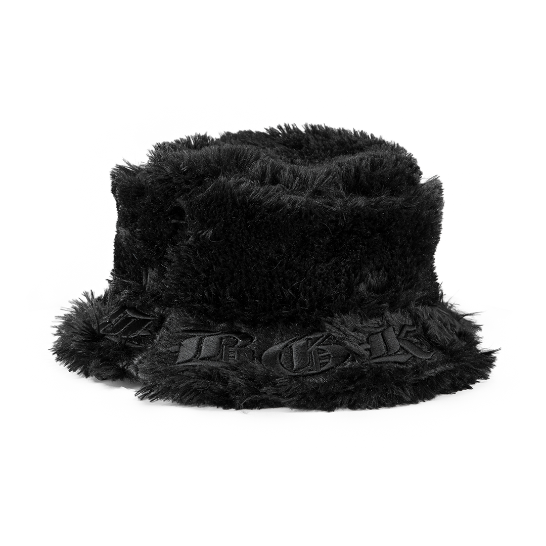 Messy BGK Tousled Bucket Hat - Black