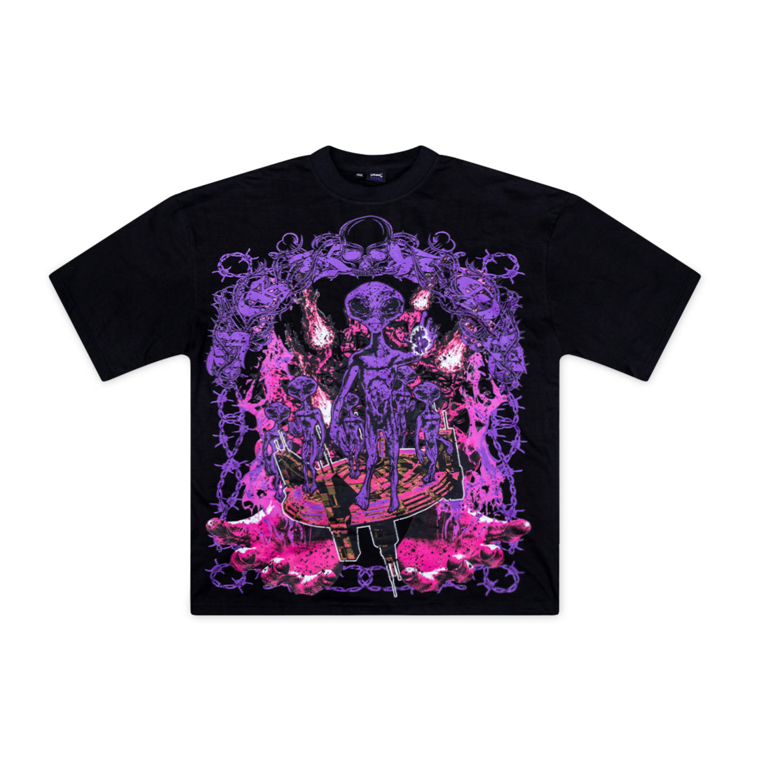 BGK Xtra Invasion T-Shirt  - Purple/Black