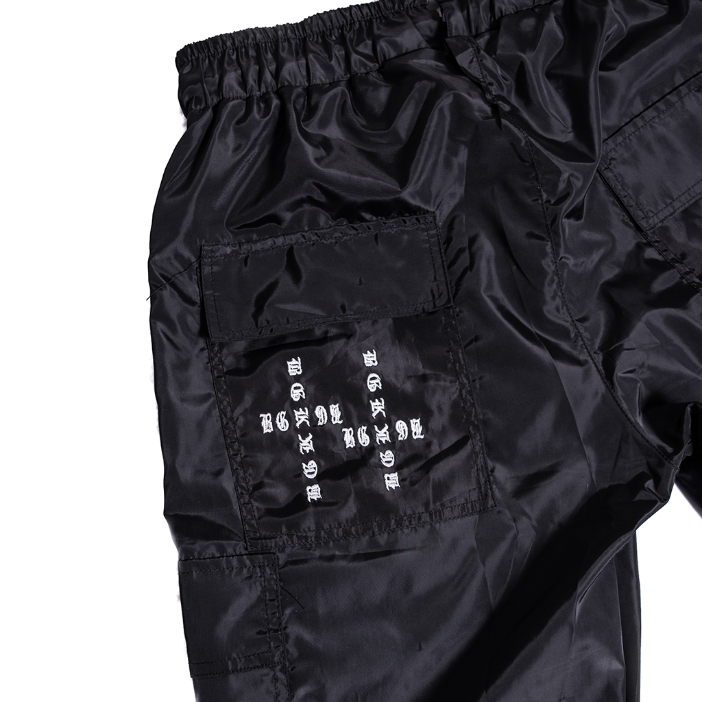 Heaven Or Hell Cargo Pants Black