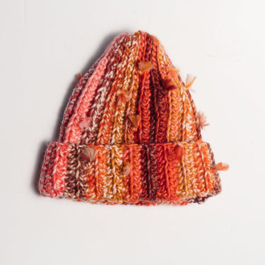 Thread Burst Beanie - StrawBerry