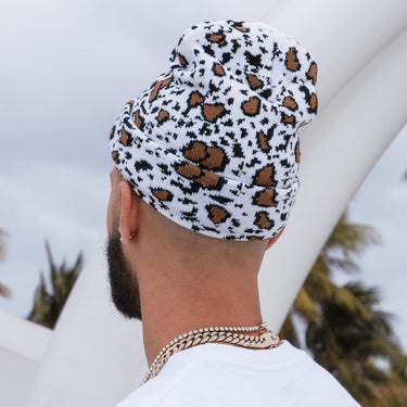 Spotted Beanie- Cookie