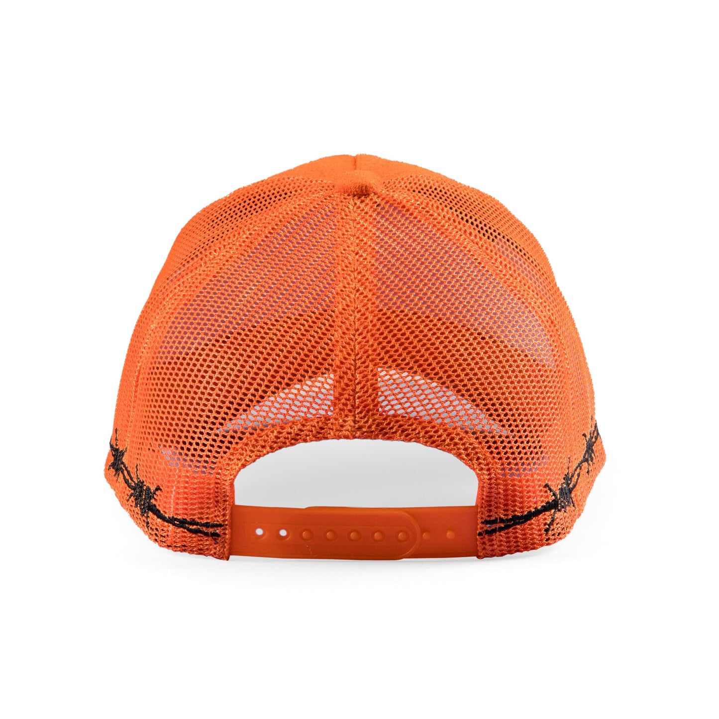 Trucker Hat Orange Suede - Murder She Wrote