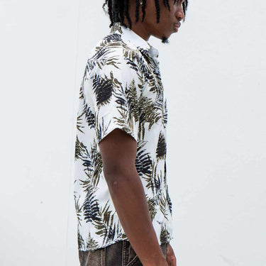 Slie Tropic Button-Up Shirt - Forest