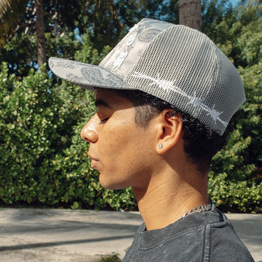 Trucker Hat Grey - RadioActive Murder She Wrote Trucker Hat Grey - Unisex