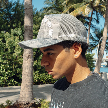 Trucker Hat Grey - RadioActive Murder She Wrote Trucker Hat Grey - Unisex