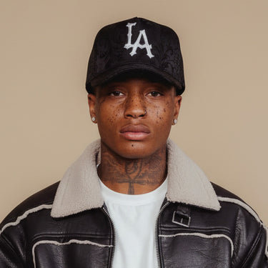 Los Angeles  Royal Skool Snapback - Unisex - Black