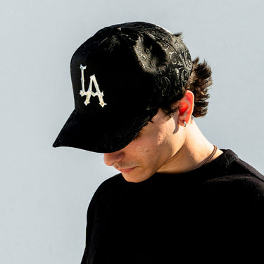 Los Angeles  Royal Skool Snapback - Unisex - Black
