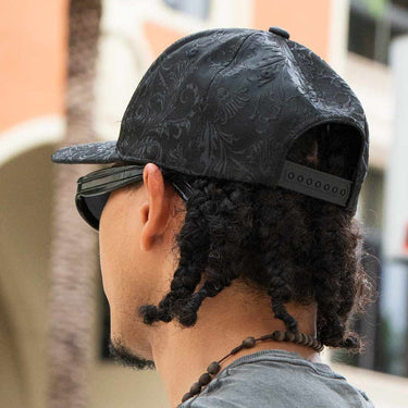 Mental Health Matters Tonal Paisley Snapback – Black