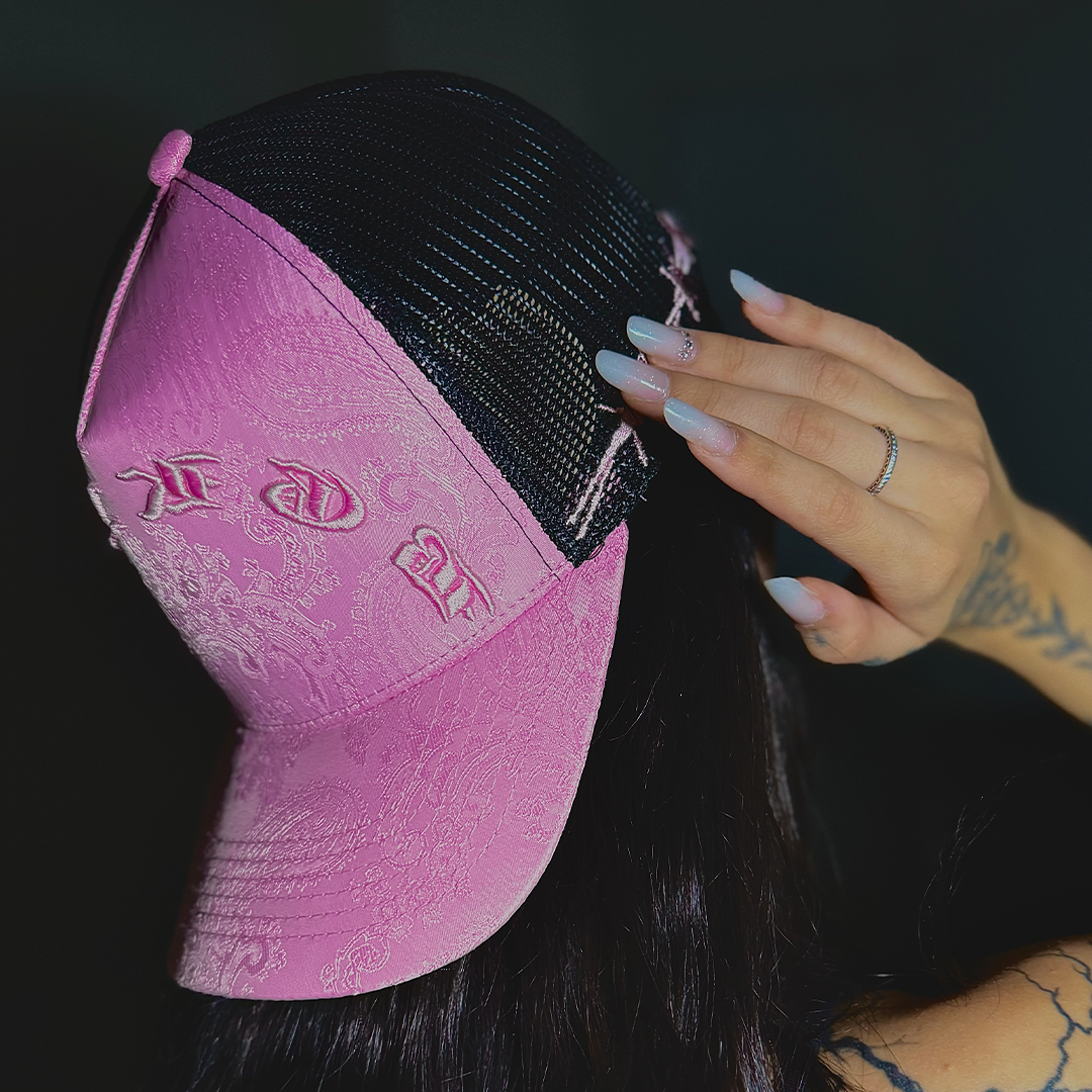 Trucker Hat Phantom Pink - RadioActive 2.0 Murder She Wrote