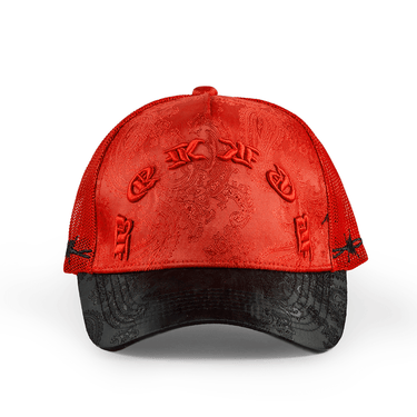 Trucker Hat Red/Black - RadioActive Murder She Wrote Trucker Hat - Unisex