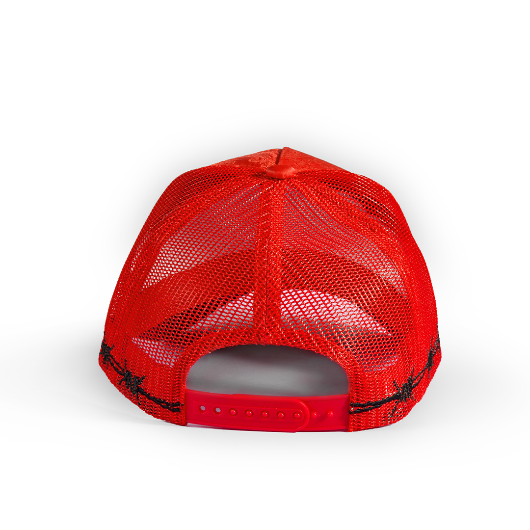 Trucker Hat Red/Black - RadioActive Murder She Wrote Trucker Hat