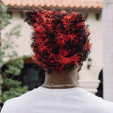 Grizzlies Beanie - Red/Black