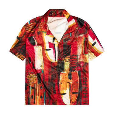 Basquiat Buttom-Up Collar Shirt