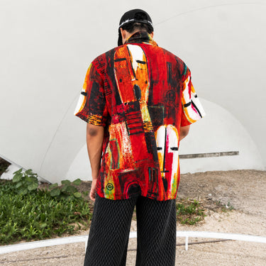 Basquiat Buttom-Up Collar Shirt