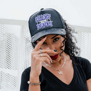 Silent But Deadly Snapback - Unisex - Black