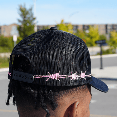 RadioActive M.S.W. Trucker Hat - Black/Pink Special Edition - Unisex