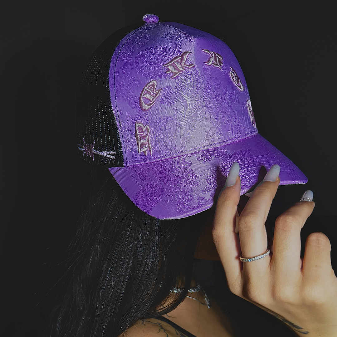 Trucker Hat Phantom Purple - RadioActive 2.0 Murder She Wrote