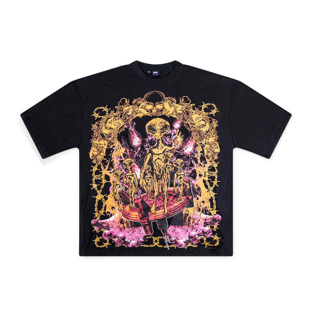BGK Xtra Invasion T-Shirt  - Gold/Black