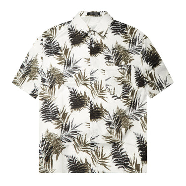 Slie Tropic Button-Up Shirt - Forest