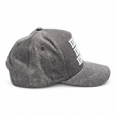 IDK IDC IDGAF Washed Snapback – Charcoal Grey
