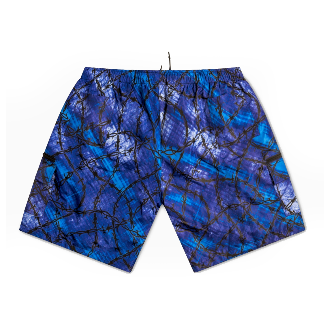 Jigsaw Nebulae Shorts - Blue