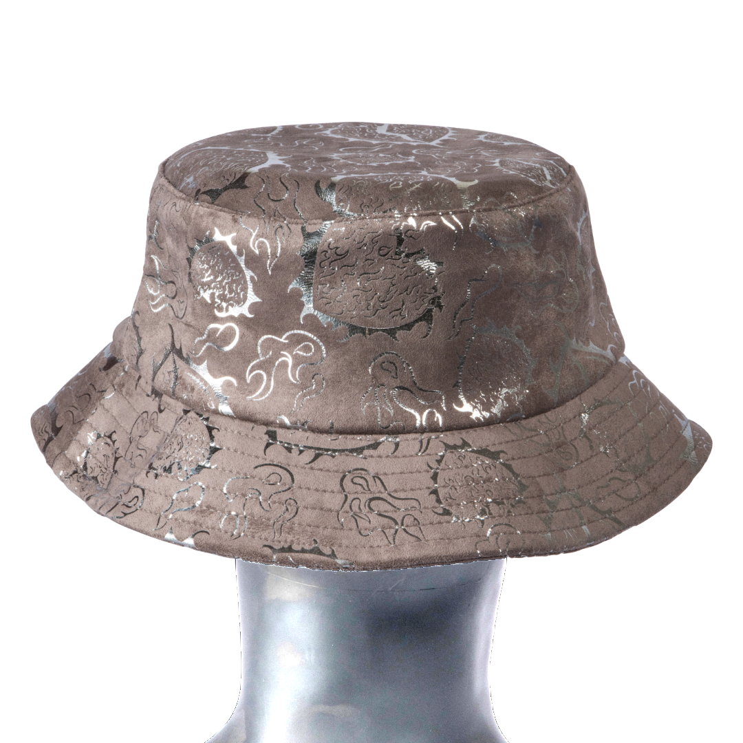 BGK LOVE is RAGE Suede Bucket Hat - Mocha