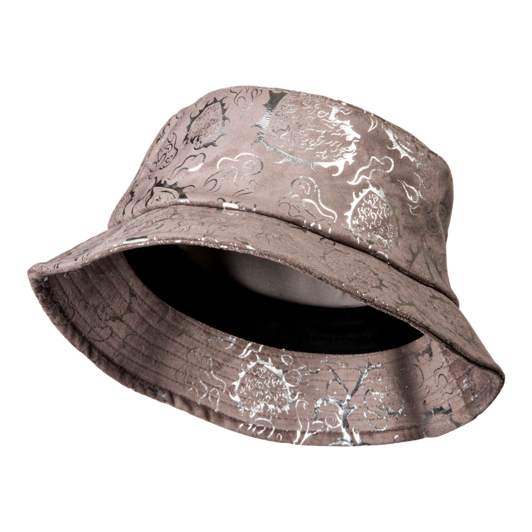 BGK LOVE is RAGE Suede Bucket Hat - Mocha