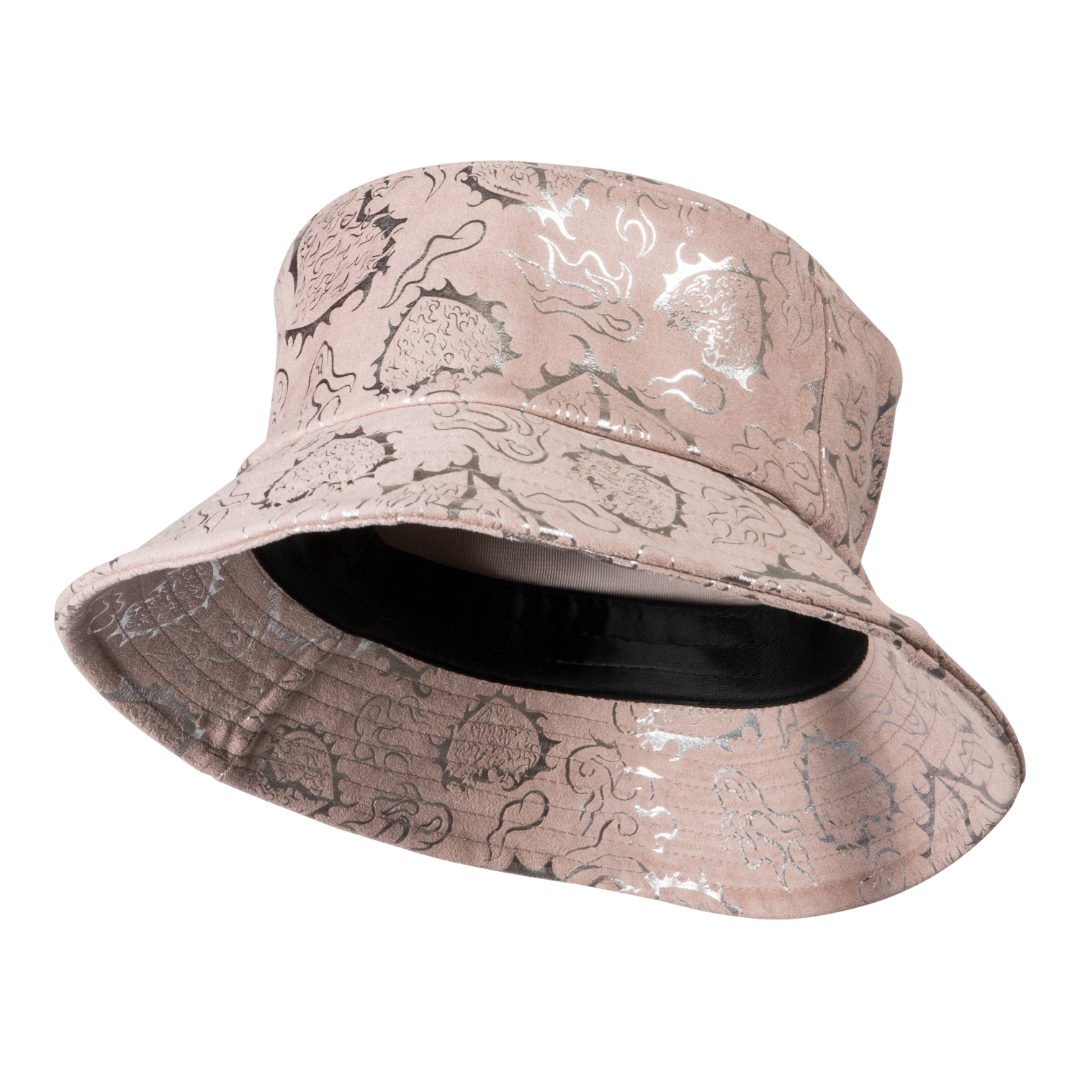 BGK LOVE is RAGE Suede Bucket Hat - Desert