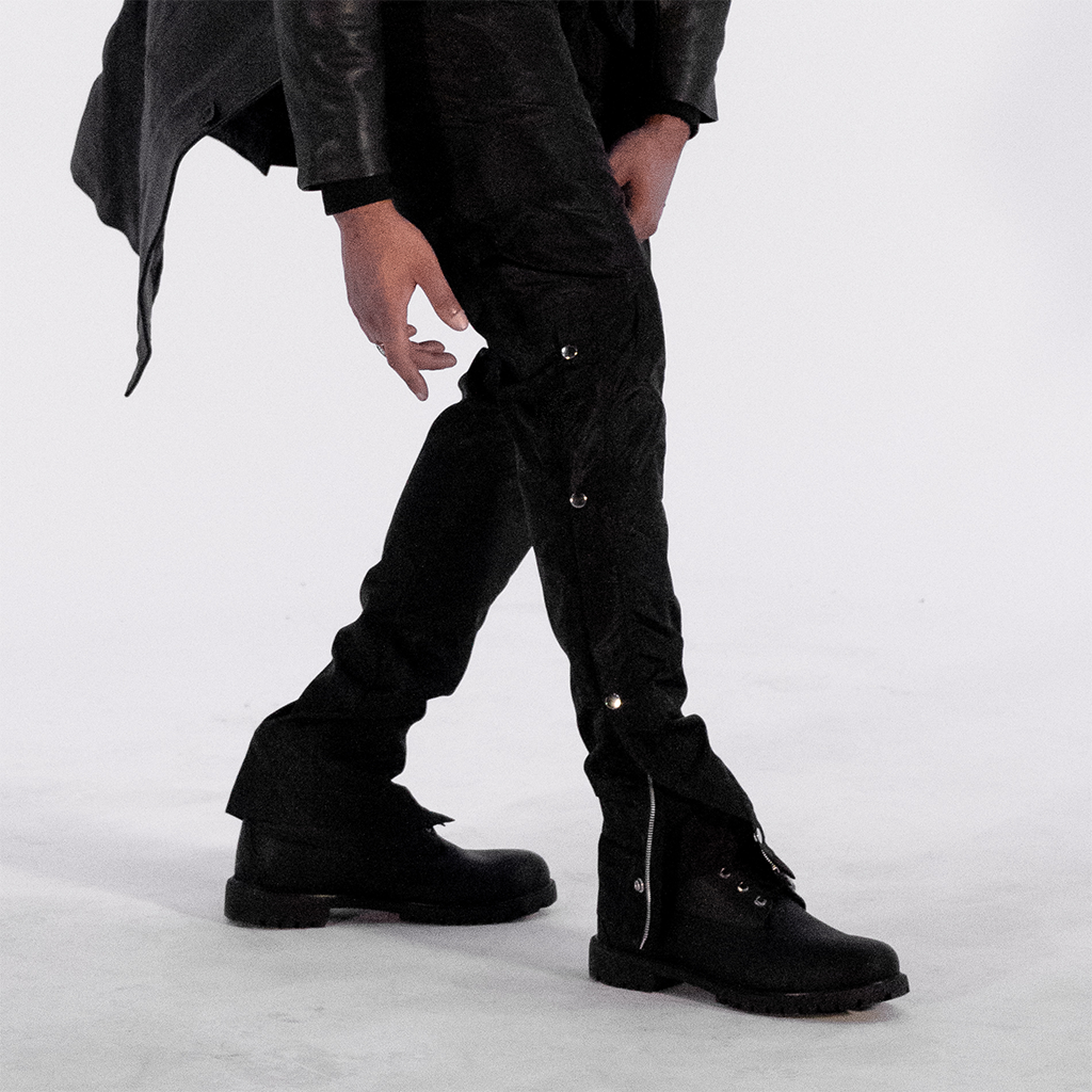 Heaven Or Hell Cargo Pants Black