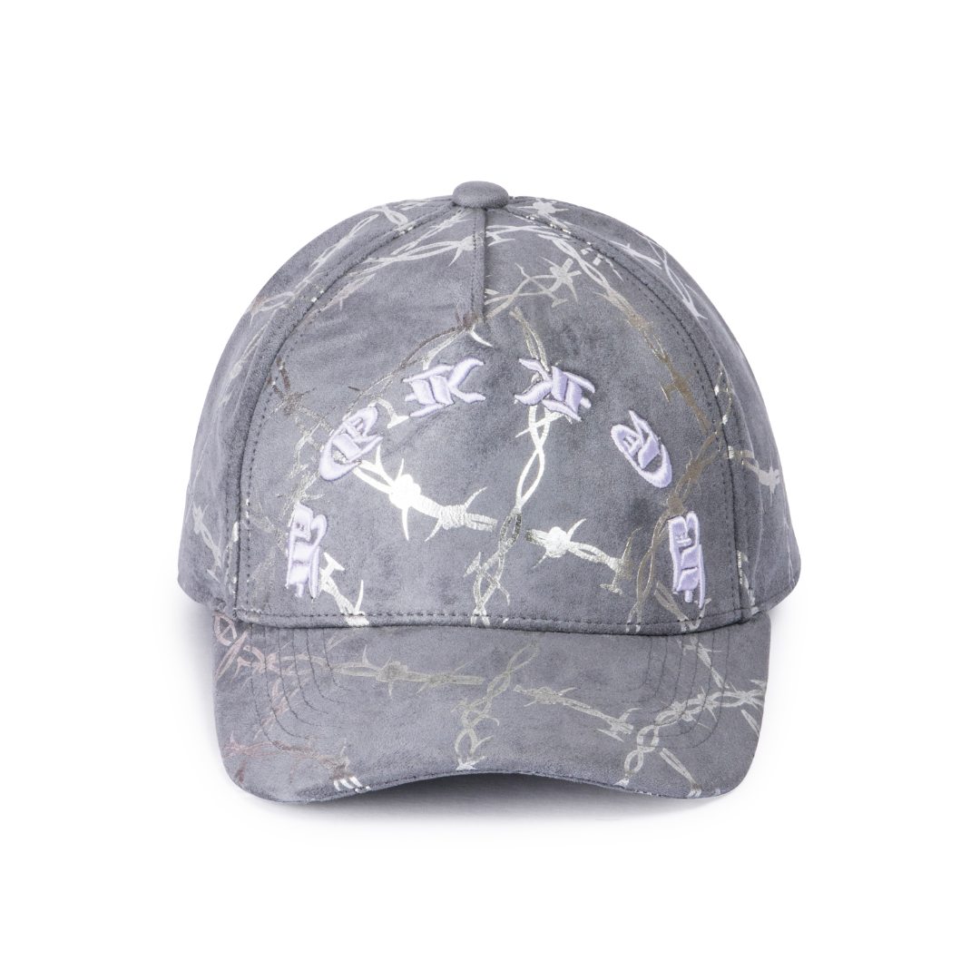 Jigsaw - Murder She Wrote Snapback Hat Grey Suede