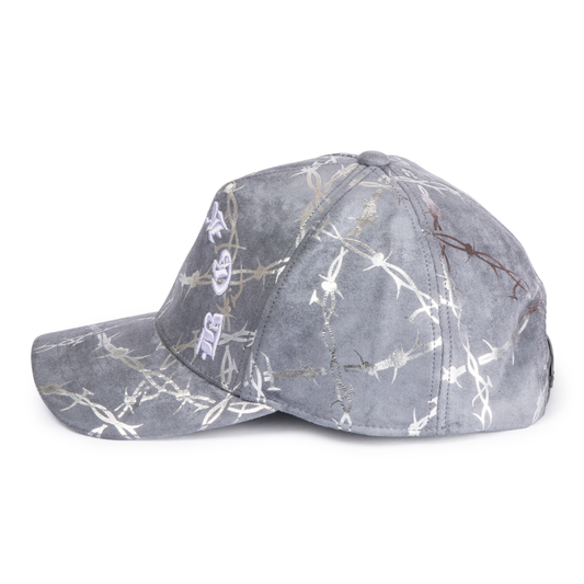 Jigsaw - Murder She Wrote Snapback Hat Grey Suede