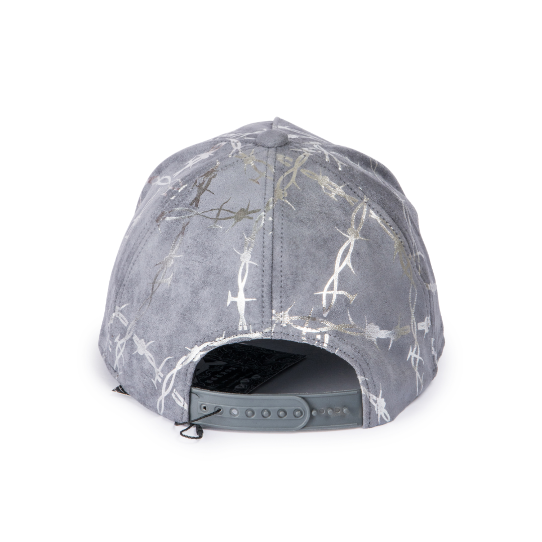 Jigsaw - Murder She Wrote Snapback Hat Grey Suede