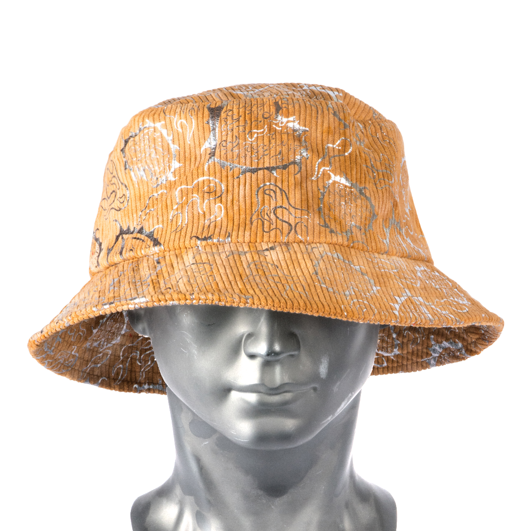 BGK LOVE is RAGE Corduroy Bucket Hat - Sunny