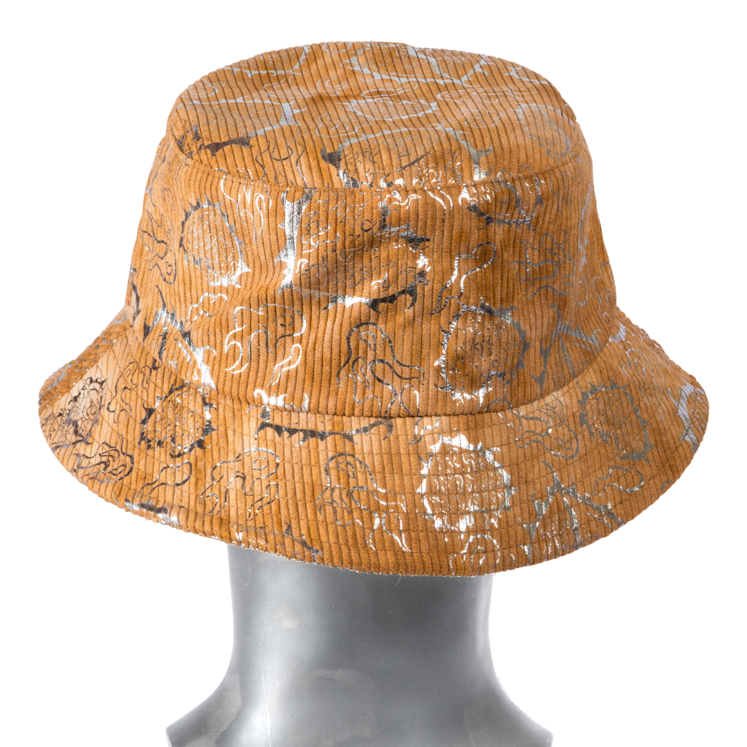 BGK LOVE is RAGE Corduroy Bucket Hat - Sunny